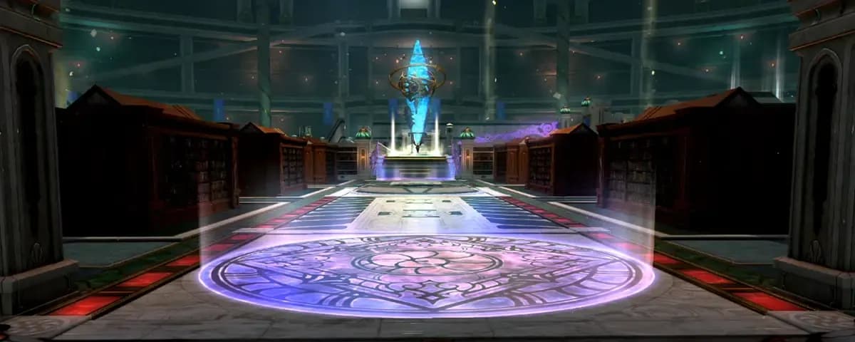 クリスタルコンフリクト新ステージ「ハルモニア戦争図書館」