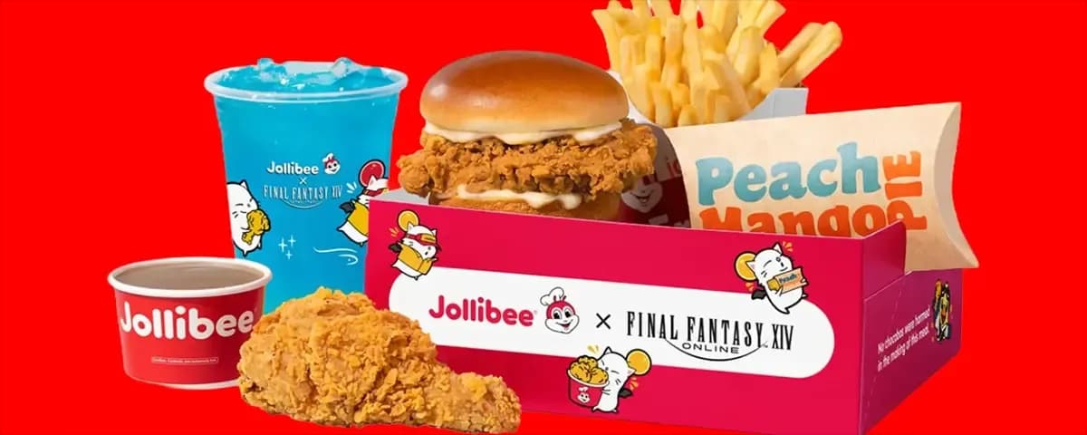 【話題】海外JollibeeがFF14コラボ！現地の写真などまとめました！