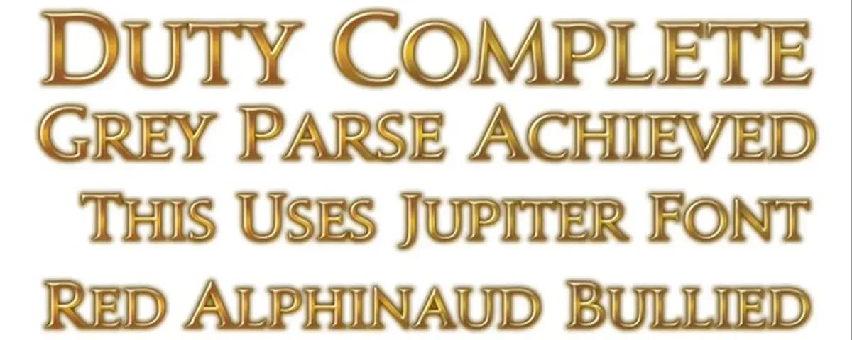 【FF14】「Duty Complete」フォント再現PSDファイルが有志により配布！