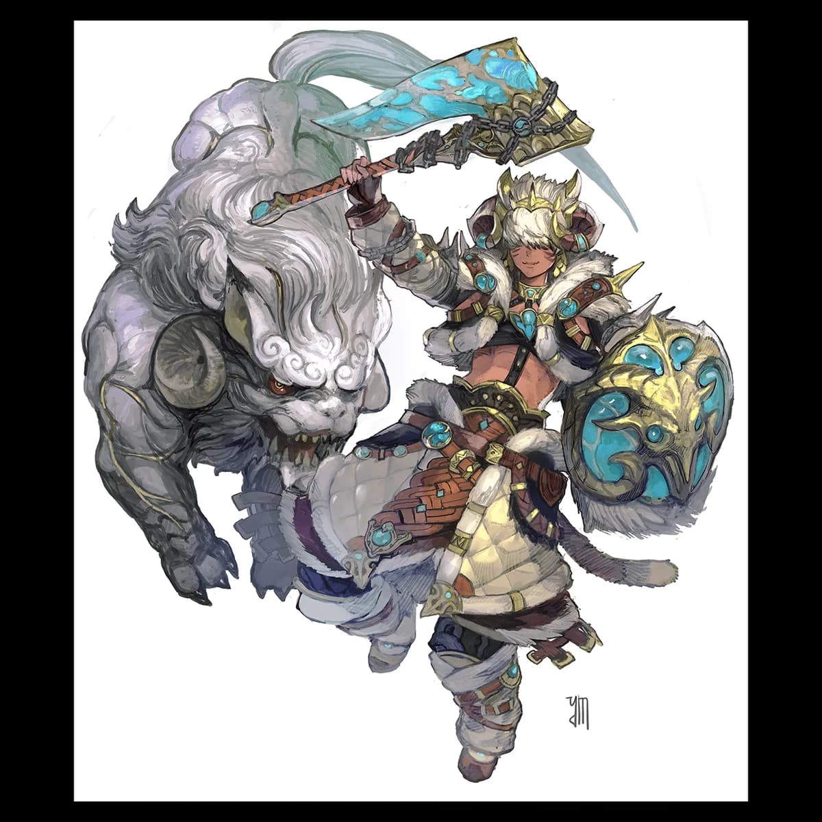 新リミテッドジョブ「魔獣使い」のコンセプトアート