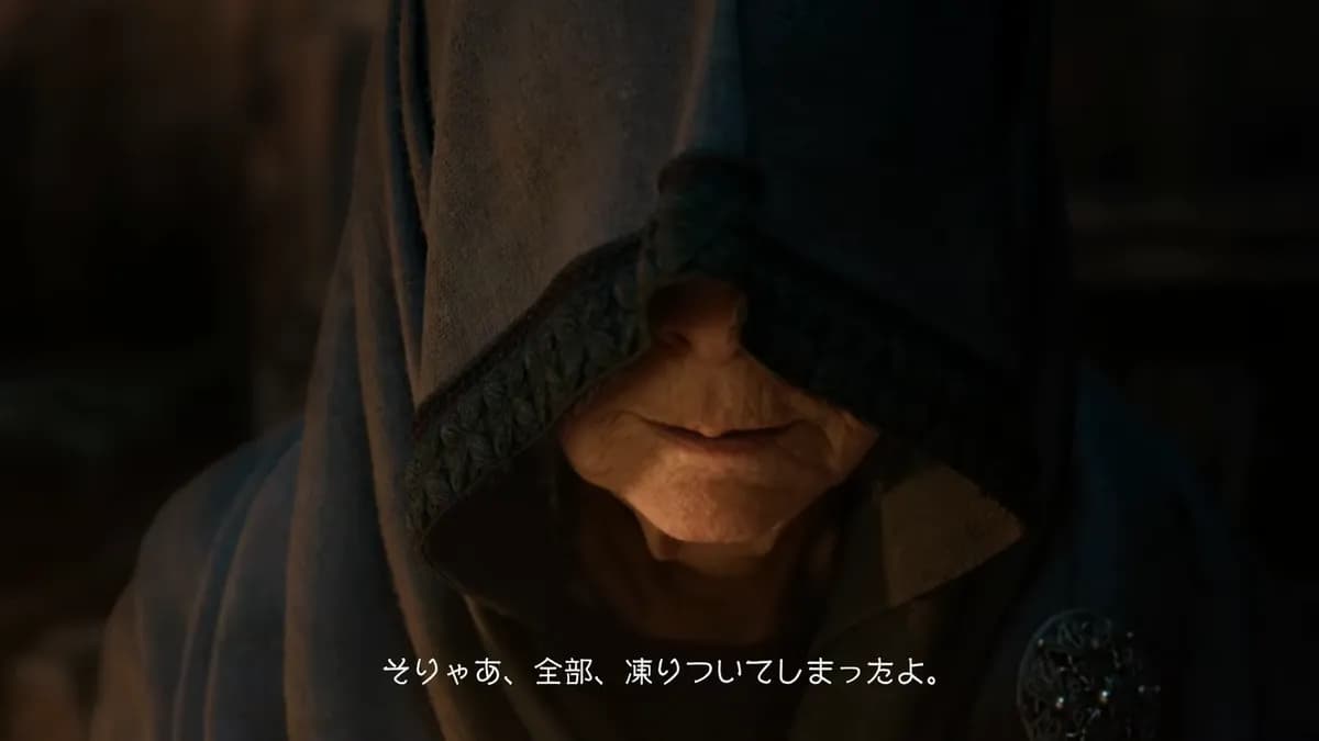そりゃあ、全部、凍りついてしまったよ。