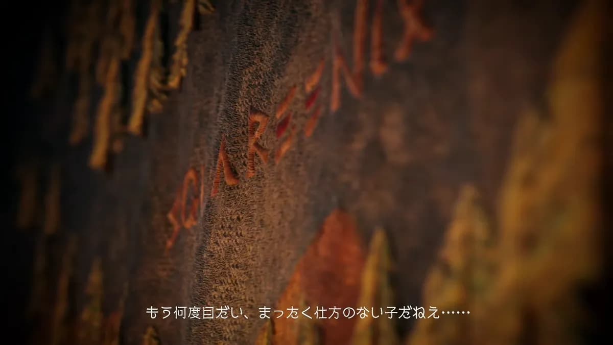 もう何度目だい、まったく仕方のない子だねえ
