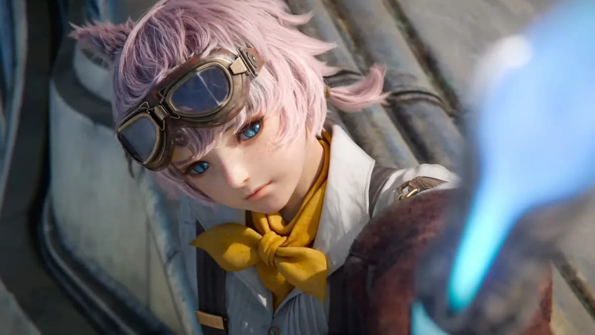 ゴーグルの少女