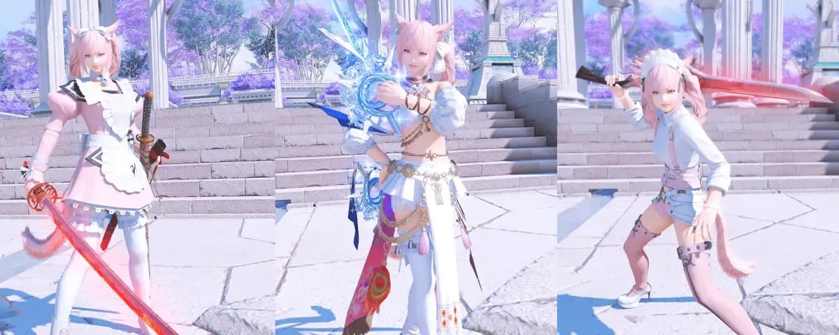 【FF14】全天(神曲RE+)武器の見た目まとめ