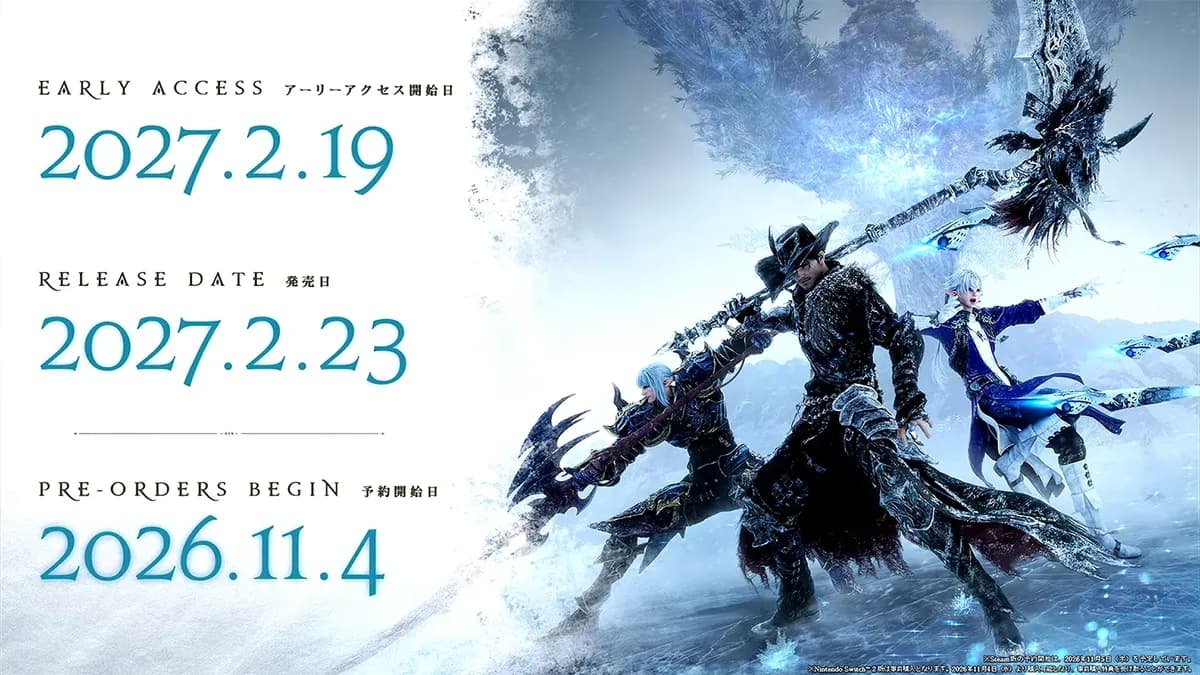 【FF14】次期拡張「EVERCOLD 白銀の探求者」はアーリーアクセス2027年2月19日・発売2月23日。予約は2026年11月4日から